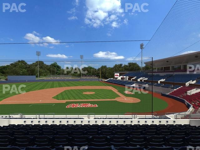 Swayze Field - Section K Seat View
