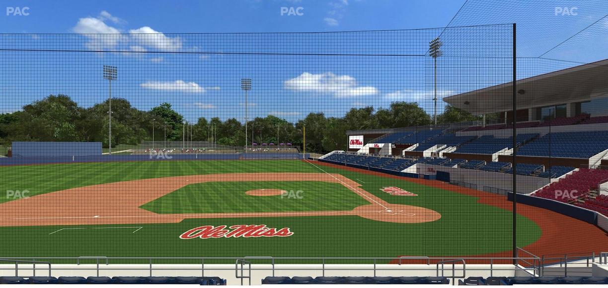 Swayze Field - Section K Seat View