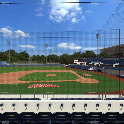 Swayze Field - Section K Seat View