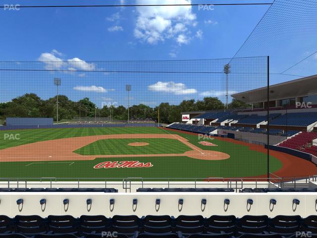 Swayze Field - Section K Seat View