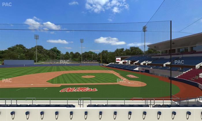 Swayze Field - Section K Seat View