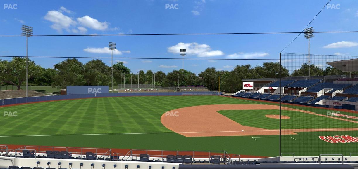 Swayze Field - Section M Seat View