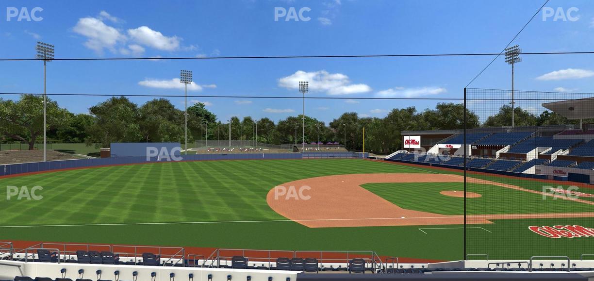 Swayze Field - Section M Seat View