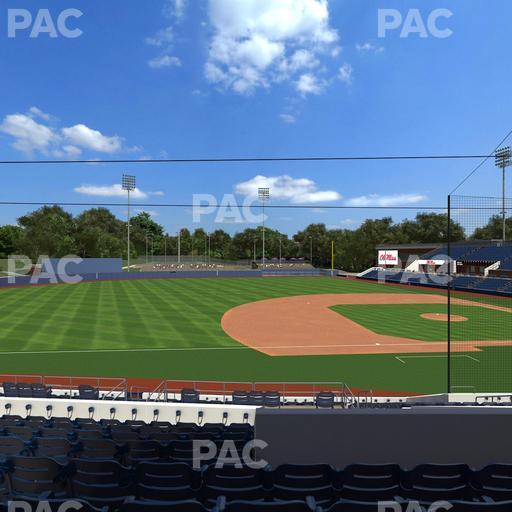 Swayze Field - Section M Seat View