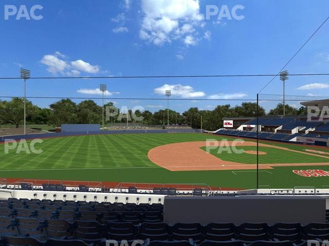Swayze Field - Section M Seat View