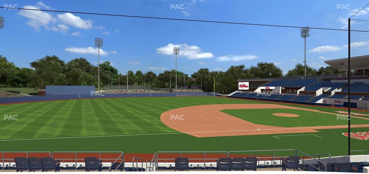 Swayze Field - Section M Seat View