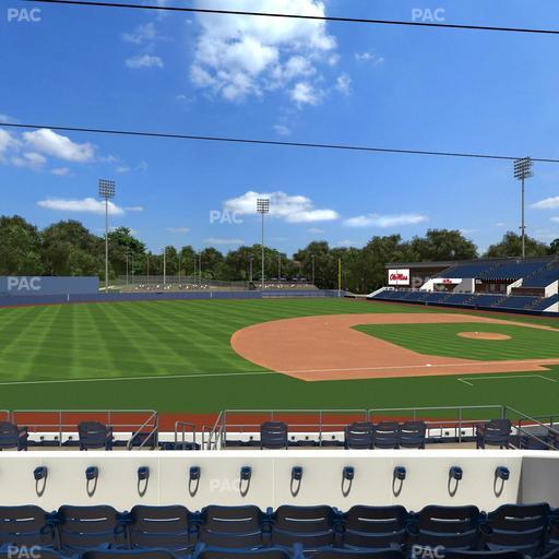 Swayze Field - Section M Seat View