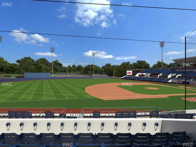 Swayze Field - Section M Seat View