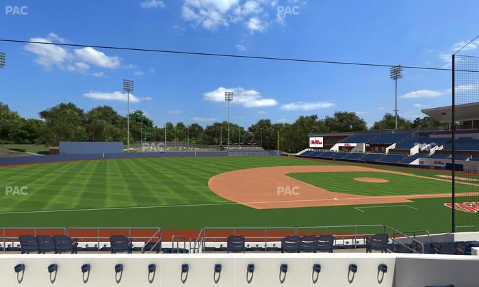 Swayze Field - Section M Seat View
