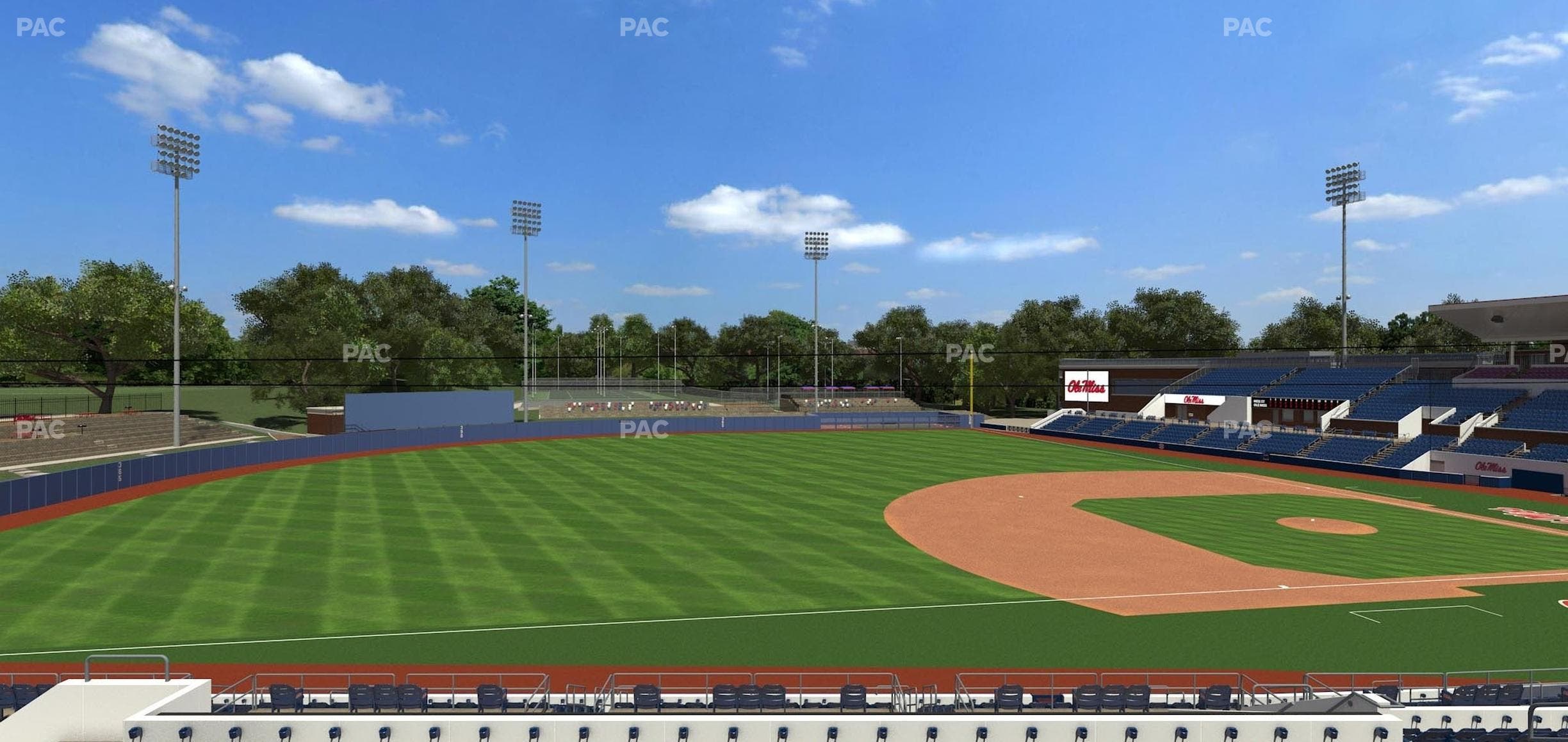 Swayze Field - Section N Seat View