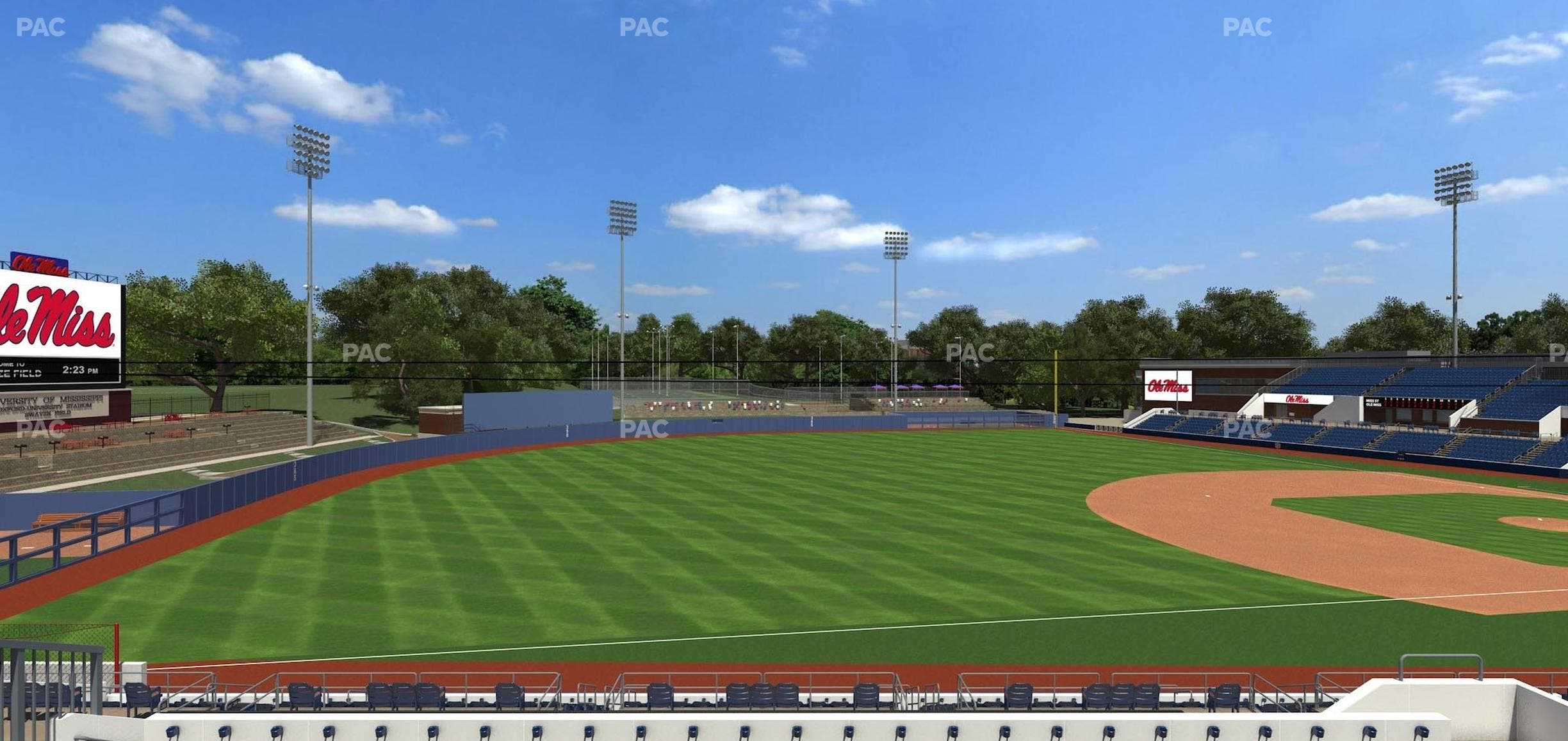 Swayze Field - Section O Seat View