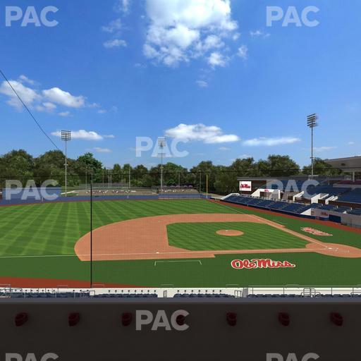 Swayze Field - Section Pp Seat View