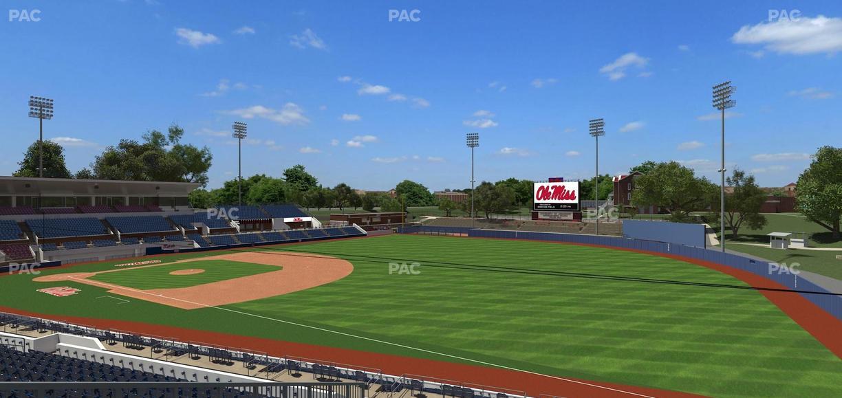 Swayze Field - Section Rooftop Plaza Seat View