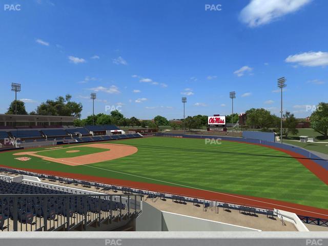 Swayze Field - Section Rooftop Plaza Seat View