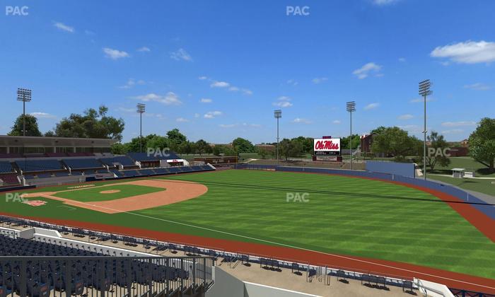 Swayze Field - Section Rooftop Plaza Seat View