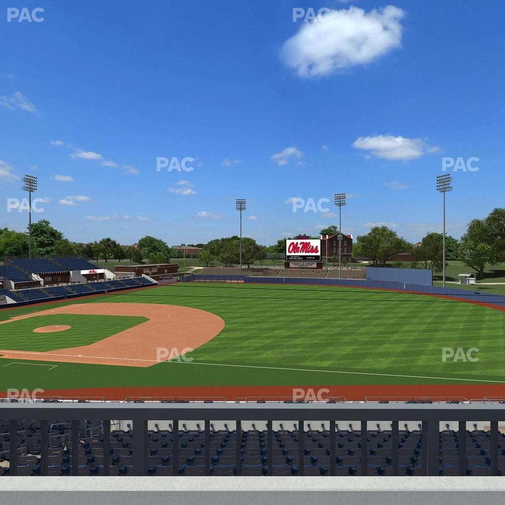 Swayze Field - Section Rooftop Plaza Seat View