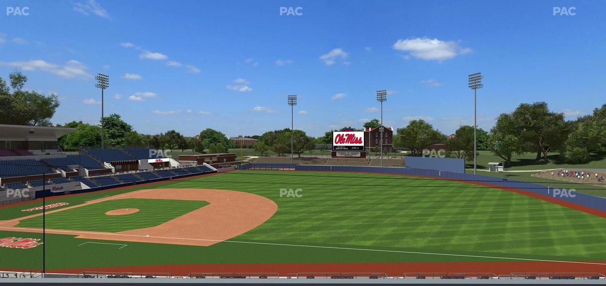 Swayze Field - Section Rooftop Plaza Seat View