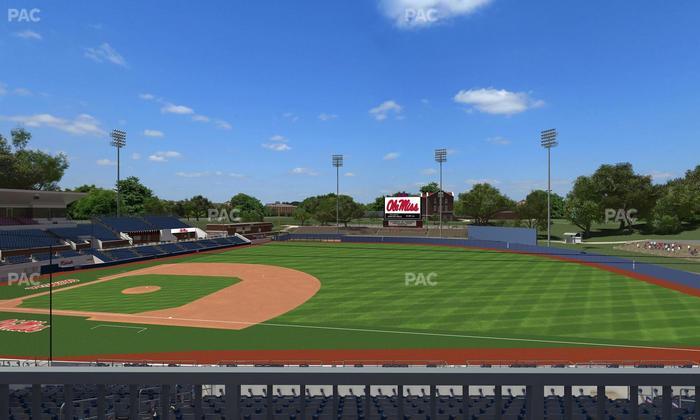 Swayze Field - Section Rooftop Plaza Seat View