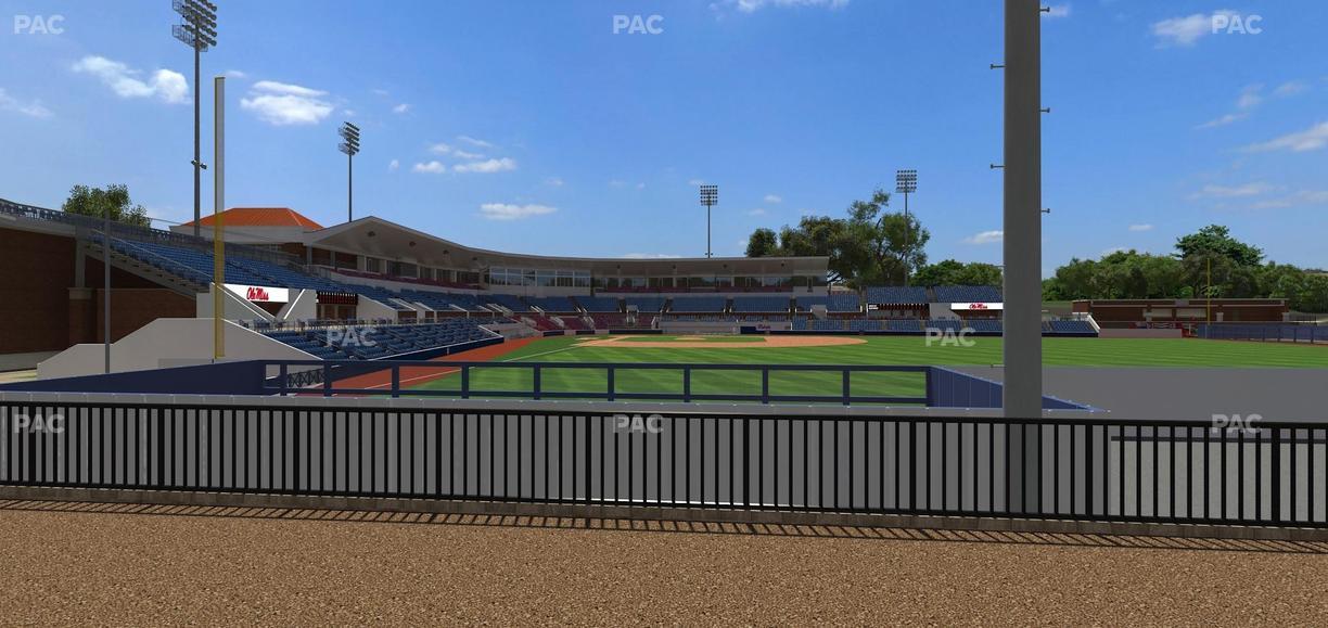 Swayze Field - Section Student Seating Seat View