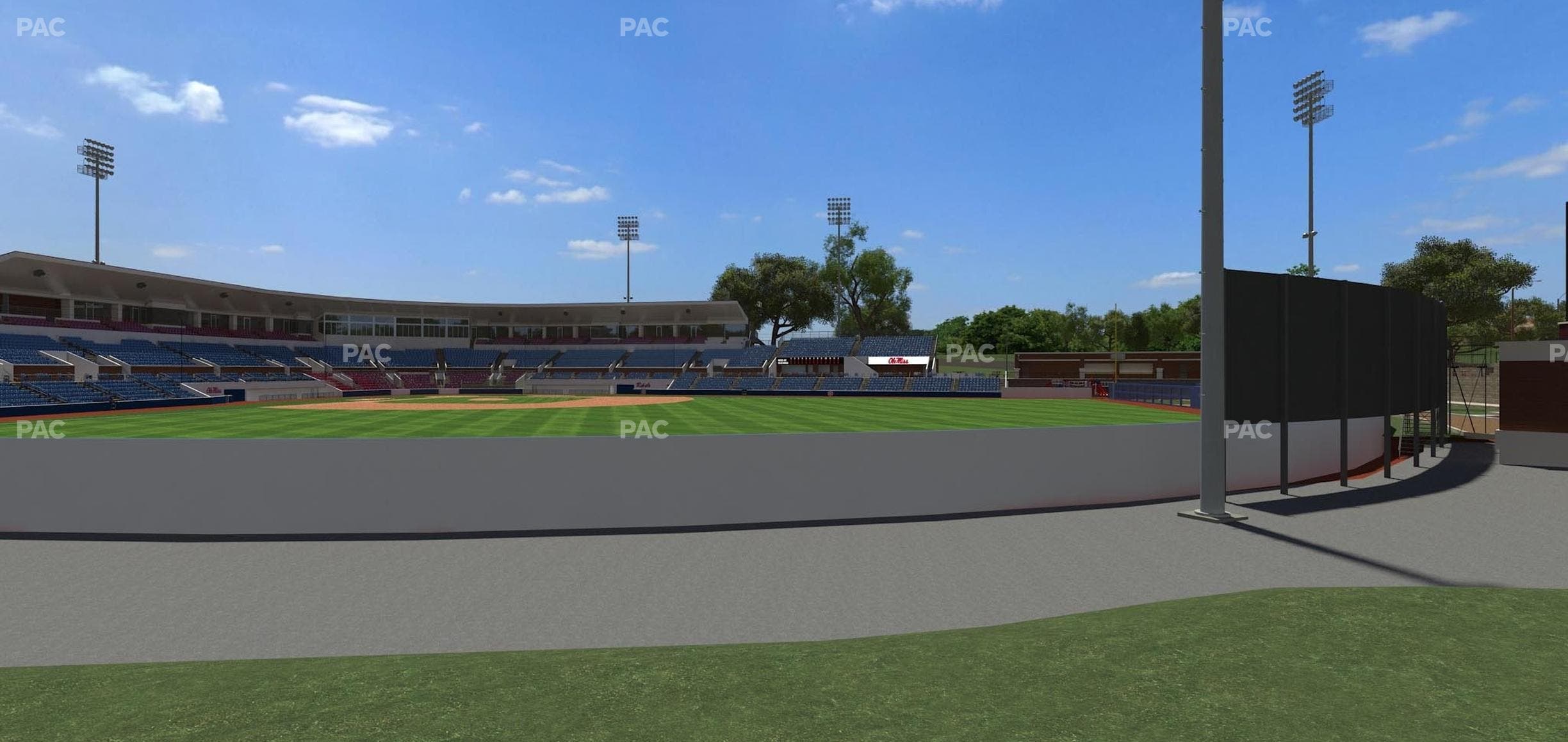 Swayze Field - Section Student Seating Seat View