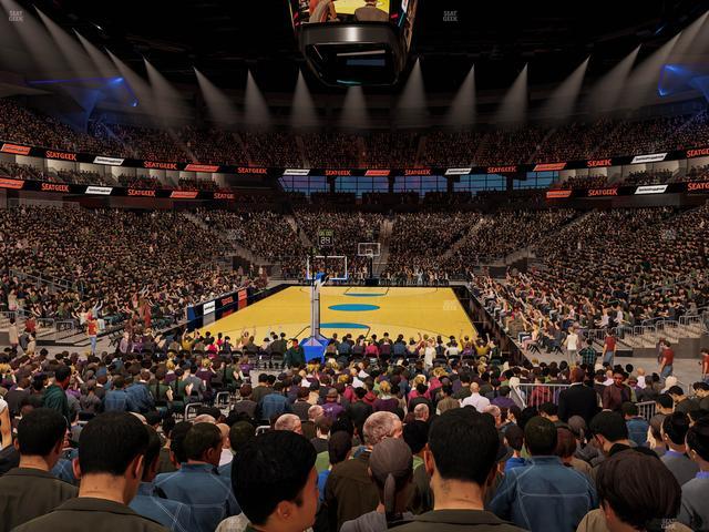 T-Mobile Arena - Section 1 Seat View