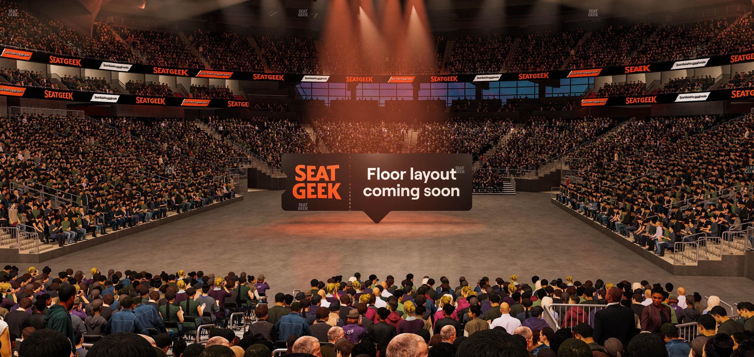 T-Mobile Arena - Section 1 Seat View