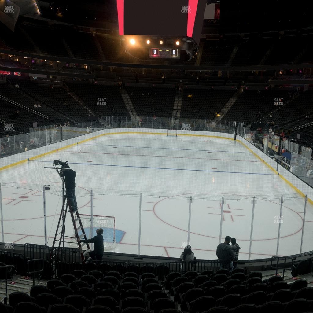 T-Mobile Arena - Section 1 Seat View