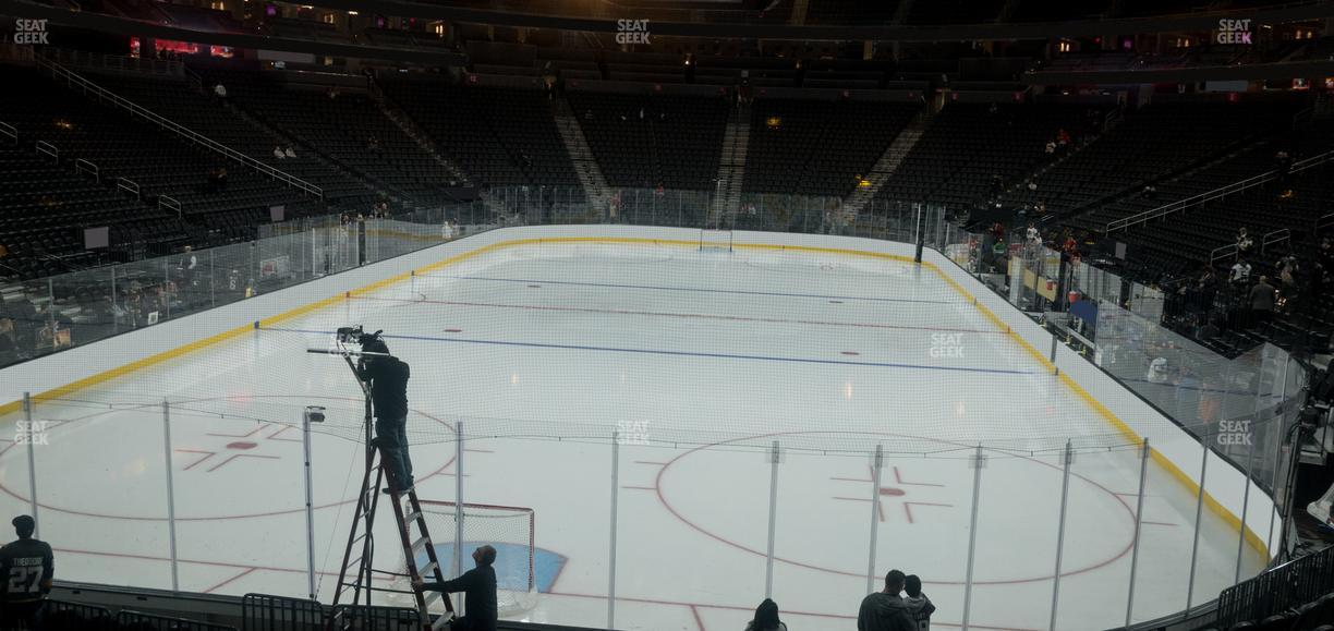 T-Mobile Arena - Section 1 Seat View
