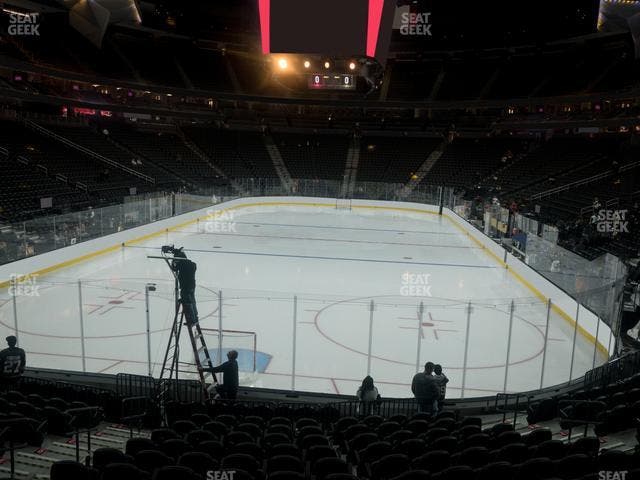 T-Mobile Arena - Section 1 Seat View