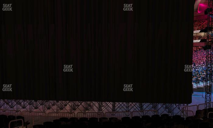 T-Mobile Arena - Section 1 Seat View