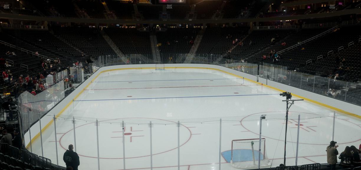 T-Mobile Arena - Section 10 Seat View