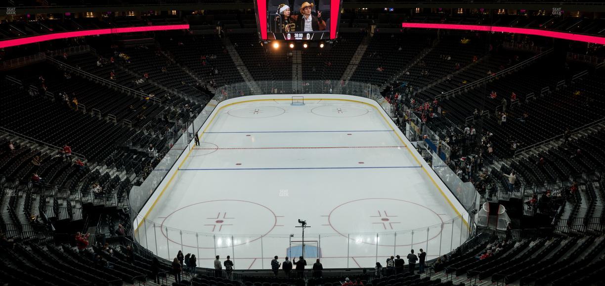 T-Mobile Arena - Section 101 Seat View