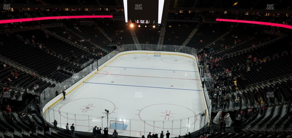 T-Mobile Arena - Section 102 Seat View