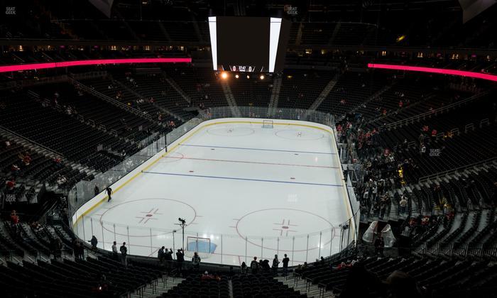 T-Mobile Arena - Section 102 Seat View