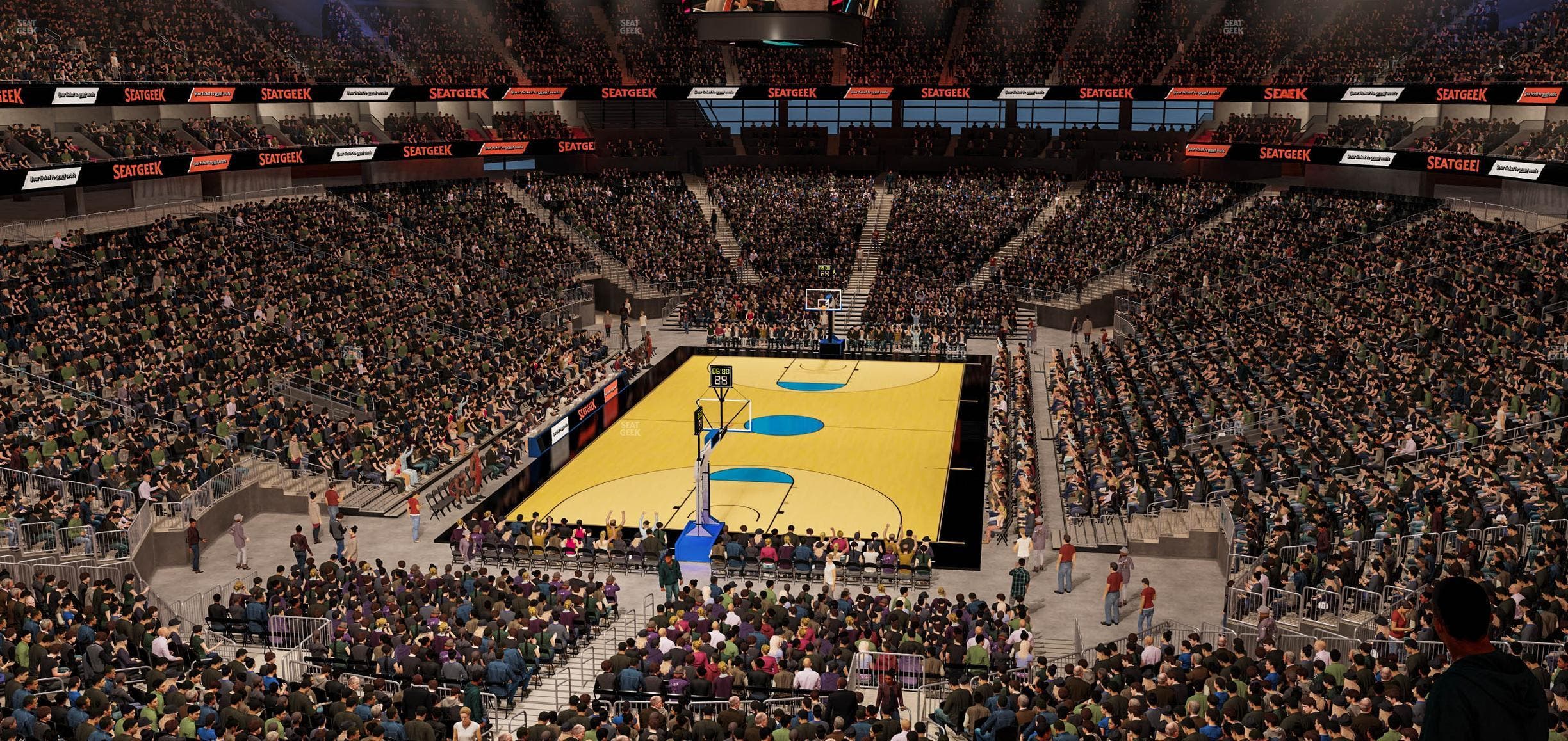 T-Mobile Arena - Section 102 Seat View