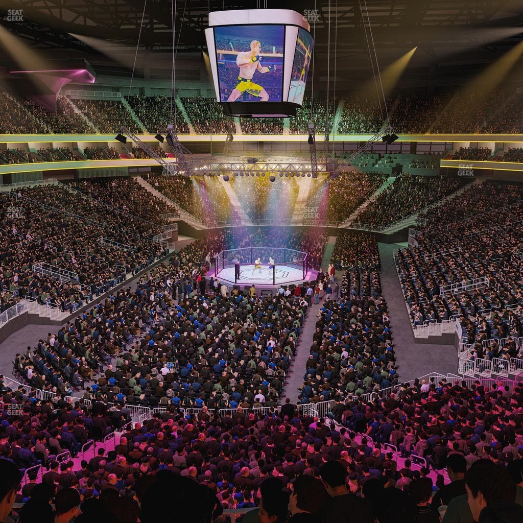 T-Mobile Arena - Section 102 Seat View
