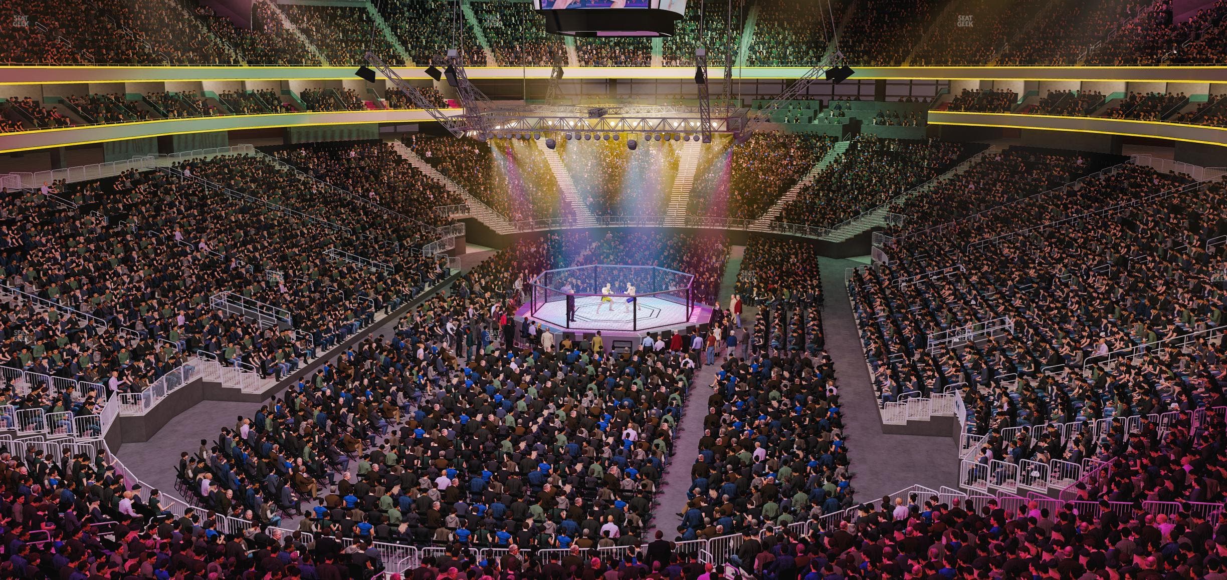 T-Mobile Arena - Section 102 Seat View