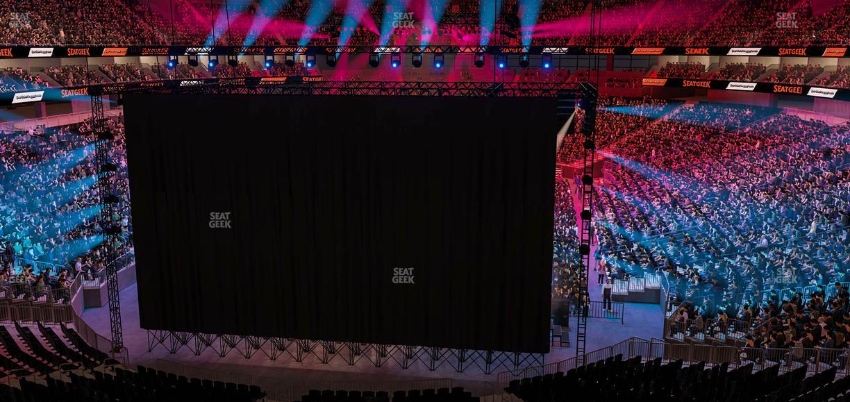 T-Mobile Arena - Section 102 Seat View
