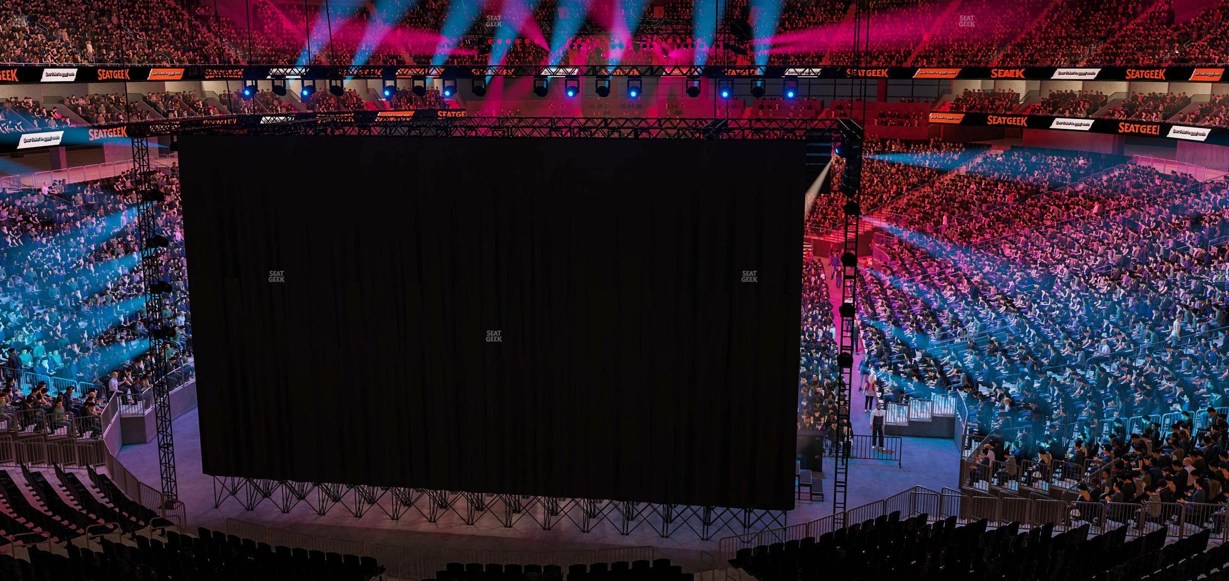 T-Mobile Arena - Section 102 Seat View