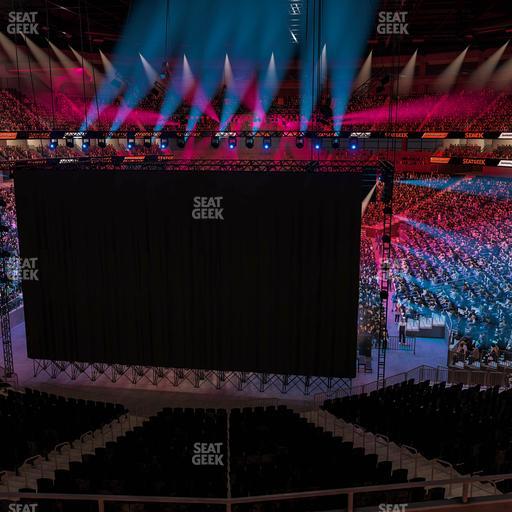 T-Mobile Arena - Section 102 Seat View
