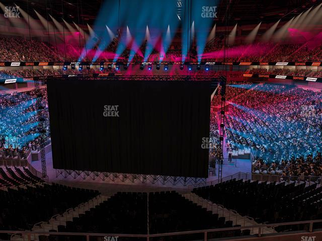 T-Mobile Arena - Section 102 Seat View
