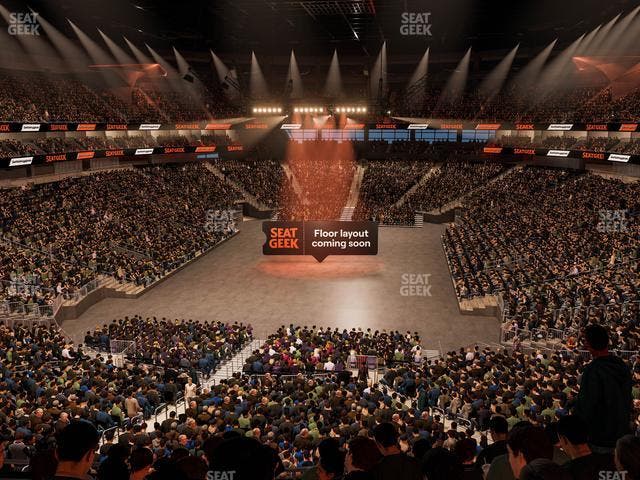 T-Mobile Arena - Section 102 Seat View