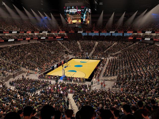 T-Mobile Arena - Section 103 Seat View