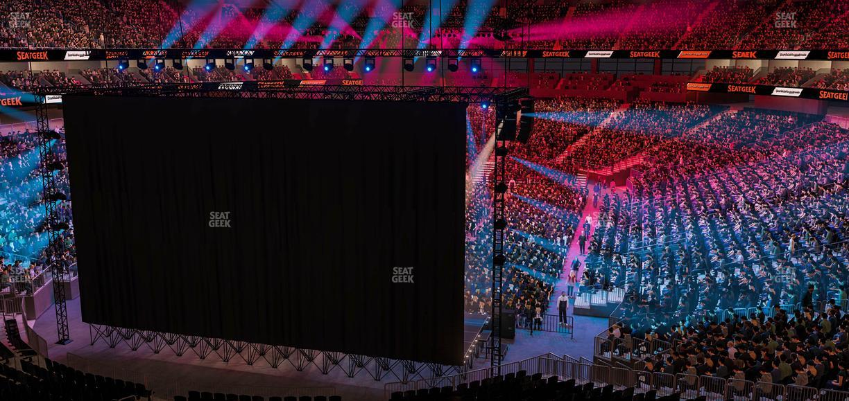 T-Mobile Arena - Section 103 Seat View