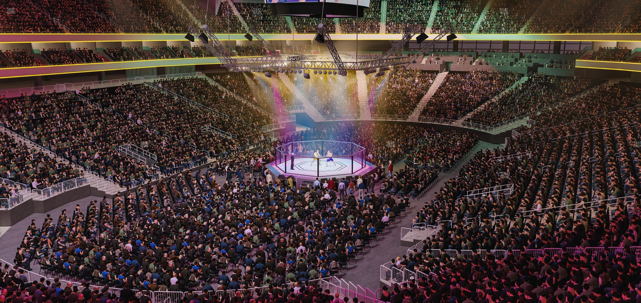 T-Mobile Arena - Section 104 Seat View