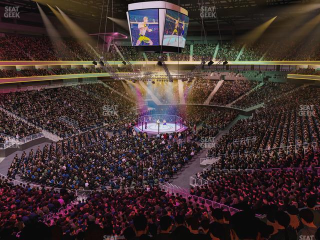 T-Mobile Arena - Section 104 Seat View