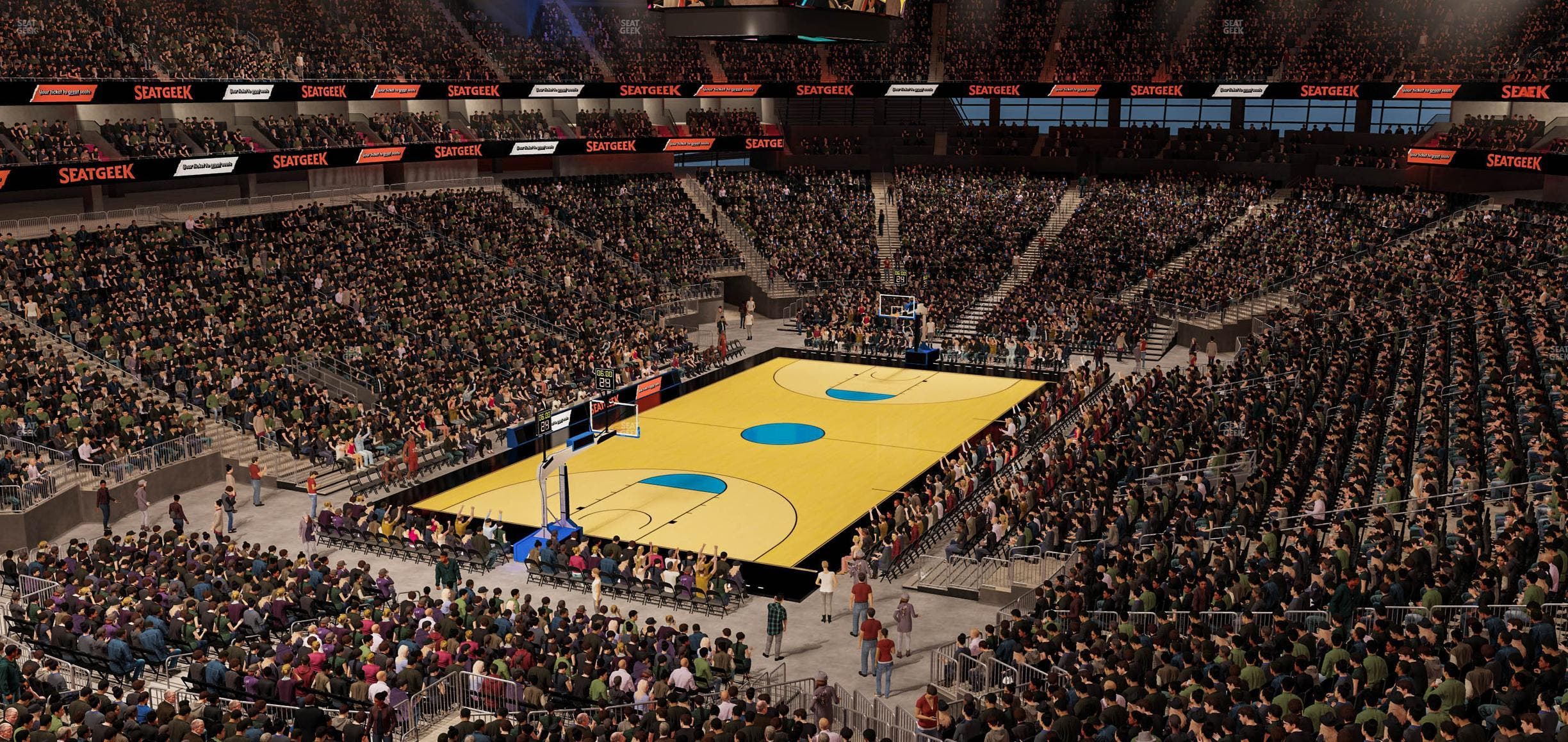 T-Mobile Arena - Section 104 Seat View