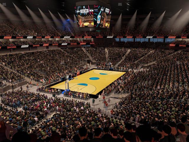 T-Mobile Arena - Section 104 Seat View