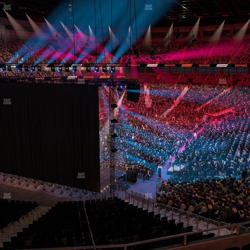 T-Mobile Arena - Section 104 Seat View