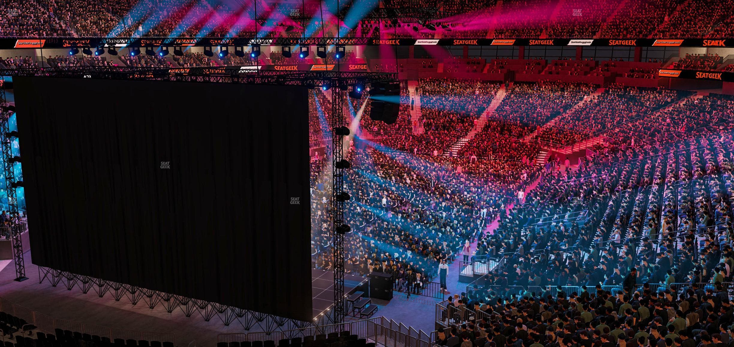 T-Mobile Arena - Section 104 Seat View